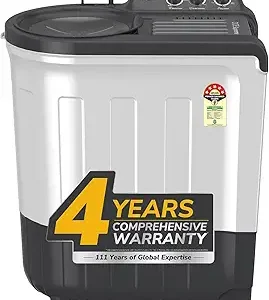 Whirlpool 6.5 Kg 5 Star Magic Clean Semi-Automatic Top Loading Washing Machine (MAGIC CLEAN 6.5 GREY, 4 Year Comprehensive Warranty, 1400 RPM Motor, 5 Year Motor Warranty)