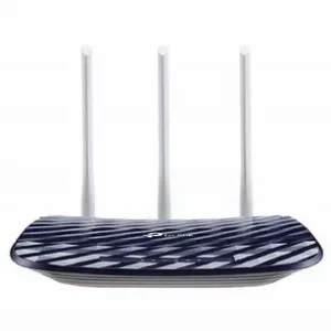 TP-Link Archer C20 Wireless Router 2.4 GHz, 5 GHz 750 MBPS Wifi Speed Dual Band External Antenna Ethernet (Cable Broadband) (Blue)