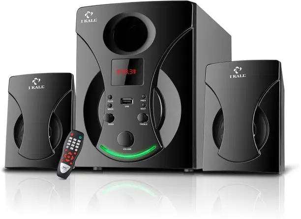 I Kall IK22 40 W Bluetooth Home Theatre (Black, 2.1 Channel)